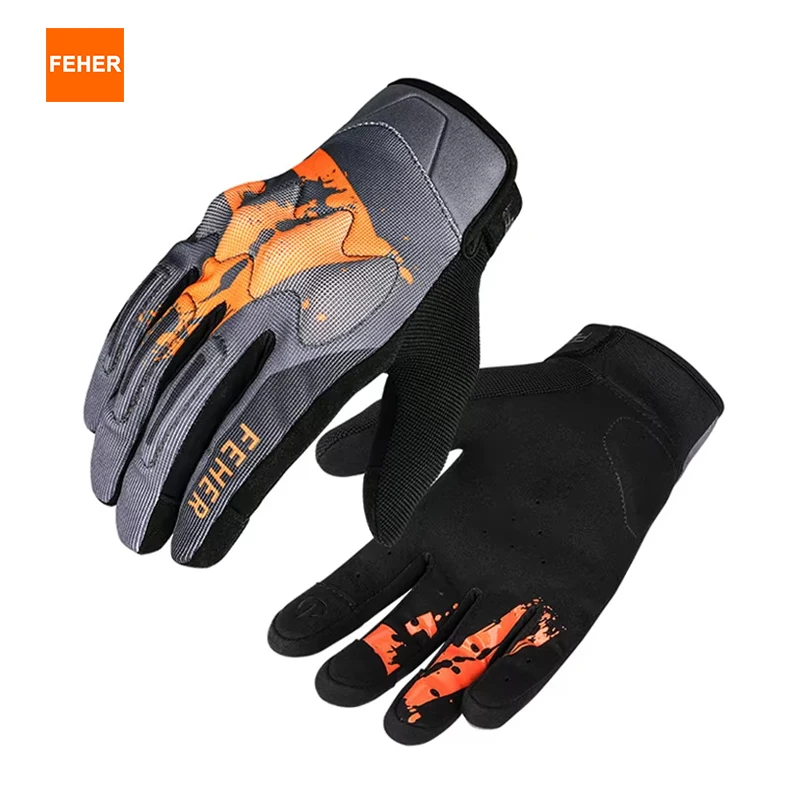 

FEHER Motorcycle Gloves Man Summer Touchscreen Waterproof Anti Fall Breathable Polyester Material Suitable for Off-road Riding