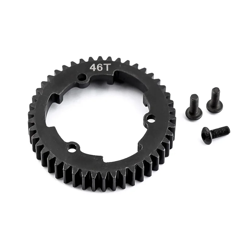 Steel Metal 46T Spur Gear 6447X for Traxxas 1/5 X-Maxx 1/7 XO-1 1/10 E-Revo 2.0 VXL New MAXX RC Car Upgrades Parts