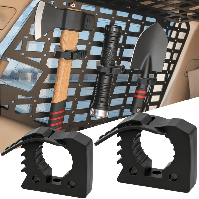 2 pinces en caoutchouc à dégagement rapide, 30-40 mm, pour voiture, tout-terrain, camion, remorque, camping-car, bateau, accessoires, outils de montage
