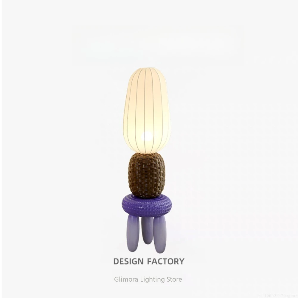 

Cream Style Floor Lamp, Dopamine-Inspired Design for Living Room Sofa & Bedside, Creative Statement Lighting with Soft Glow