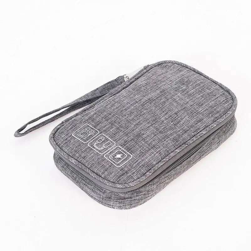 Portable Cable Organizer Bag, Gadget Organizer, Travel Case, Acessórios eletrônicos, Storage Bag, Charger, Headset, Digital Pouch