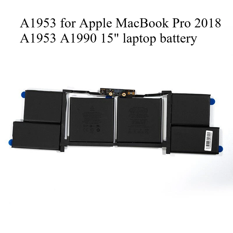 

High-Quality Batterie A1953 for Apple MacBook Pro 2018 A1953 A1990 15" laptop battery