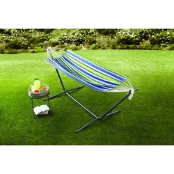 Garden Swings Camping Sleeping Hammock Hanging Chair Outdoor Furniture Swing Metal Hammock Stand Beach Portable Hammocks