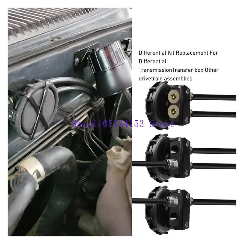hg89 Drivetrain Air Pressure Release Kit, Transmission Air Pressure Equalizers with Complete Accessories Suitable for 170112