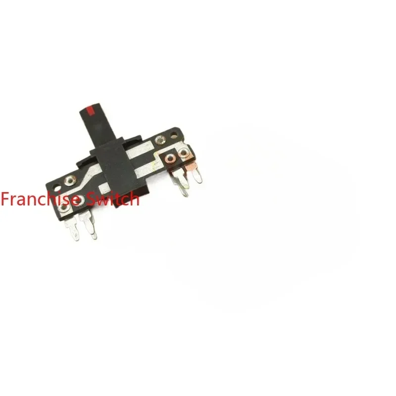 50PCS Total Length 30MM Shank 12MM 100K In-line Double Vertical Straight Sliding Potentiometer B100K  Fader
