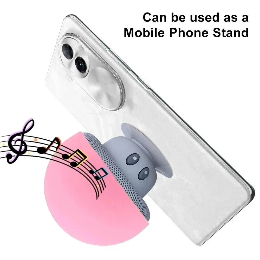 

Портативный маленький динамик с грибовидной головкой, беспроводной Bluetooth-динамик, мультяшный телефон, динамик для ноутбука, уникальный и очаровательный