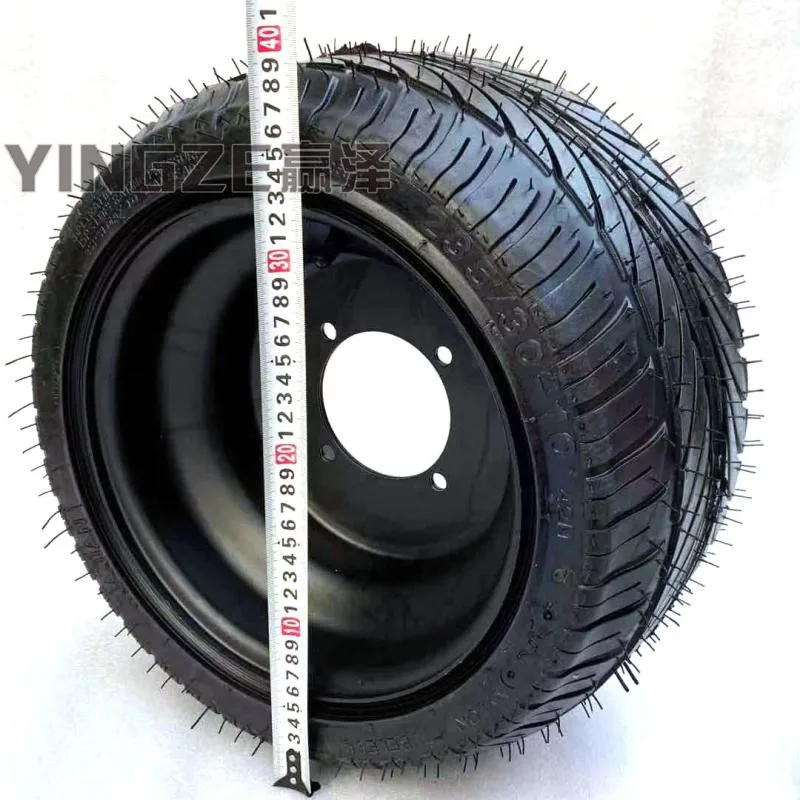 F1 Amusement  Equipment,  ATV Modification, 235/30-10 Inch Flat Road Tires, Iron Wheels