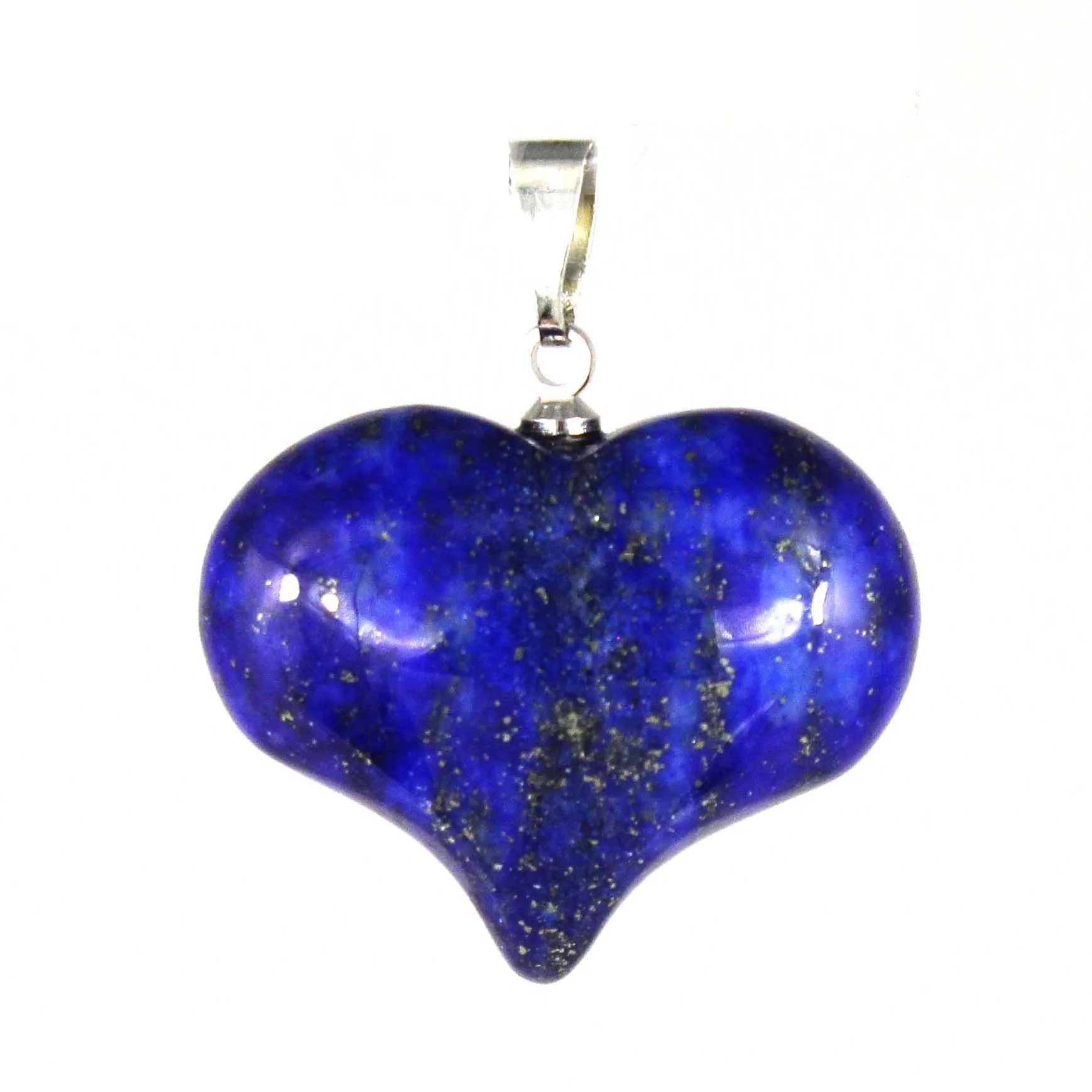 Silver Plated Natural Yellow Jade Citrine Rose Quartz Crystal Love Heart Stone Pendant Jewelry Valentine\'s Day Gift No Chain