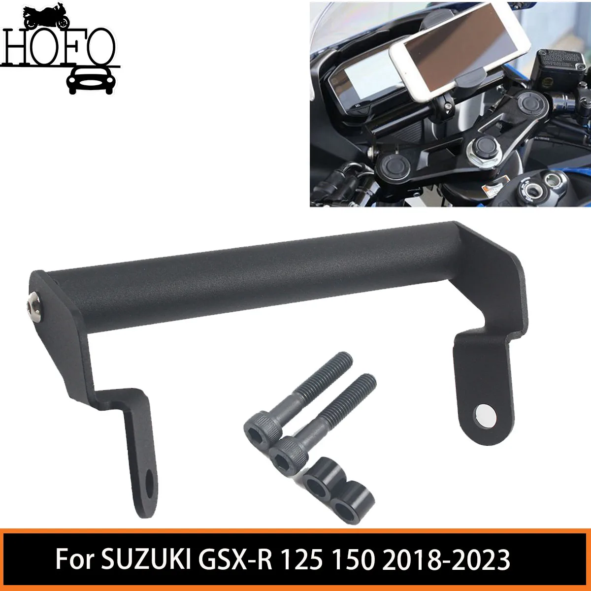 

For SUZUKI GSX-R 125 150 2018-2023 Motorcycle GPS Navigation Mobile Phone Holder Stand Mount Bracket Motorcycle Accessories ﻿