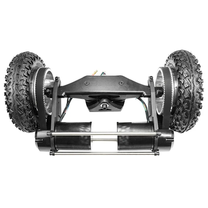 8'' Pneumatic All Terrain Tire Kit with Trucks and Motor for Electric Skateboard
