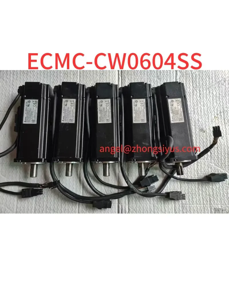 Used servo 400W with brake motor, ECMC-CW0604SS