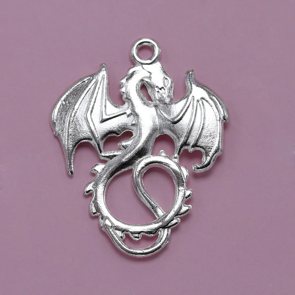 

20Pcs Alloy Flying Dragon Pendant Charm DIY Jewelry Making Necklace Bracelet Accessories for Personalized DIY Creations