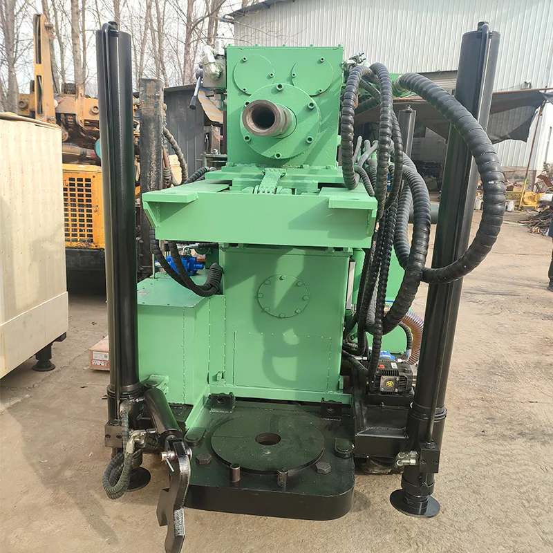 Customized 160m 180m 200m Pneumatic DTH Drill Machine Deep Water Well Drilling Rig Diesel Hydraulic Portable Drill Equipment