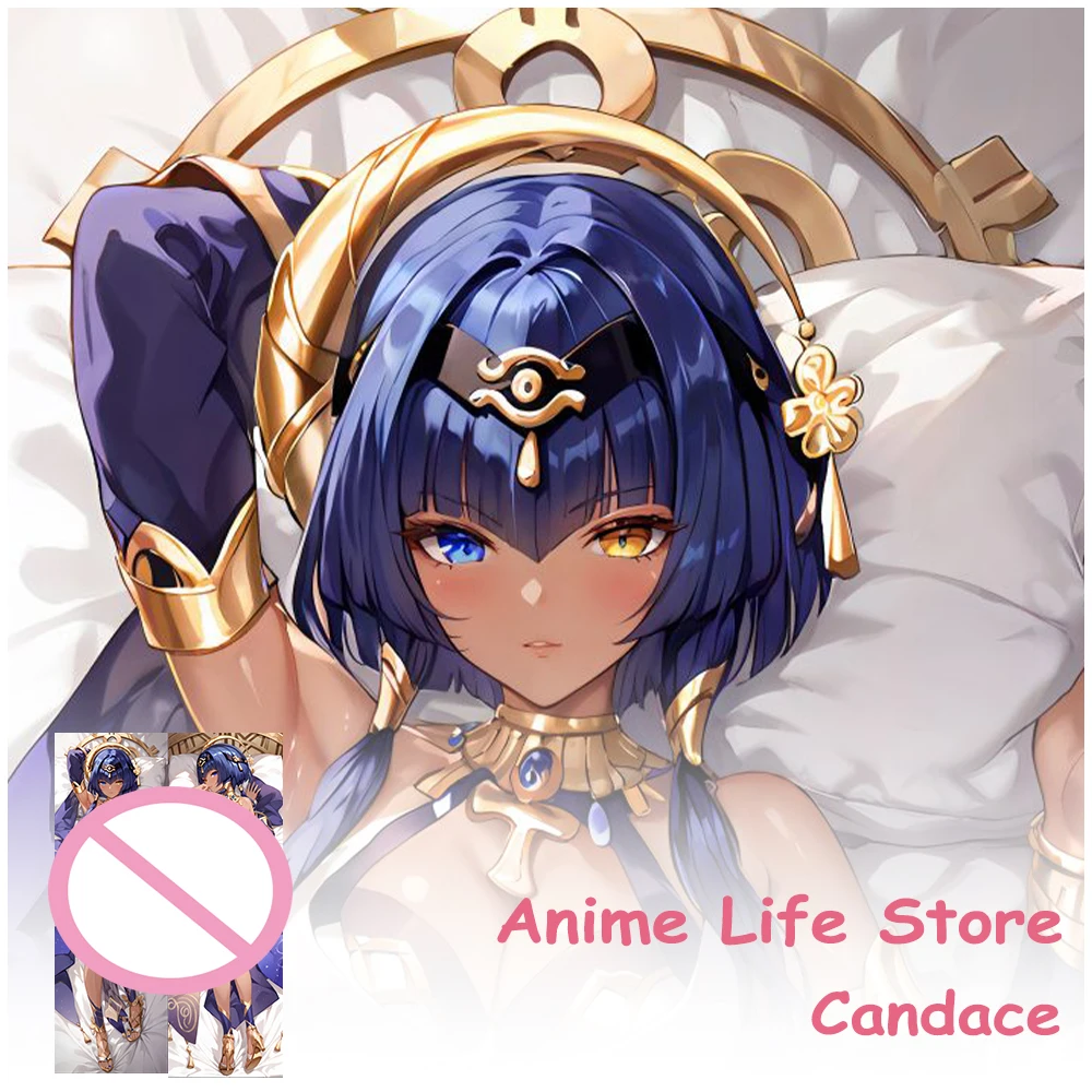 Dakimakura Anime Genshin Impact Candace Pillowcase Hugging Body Cosplay Props Otaku Bedding Pillow Cushion Covers Decor Room