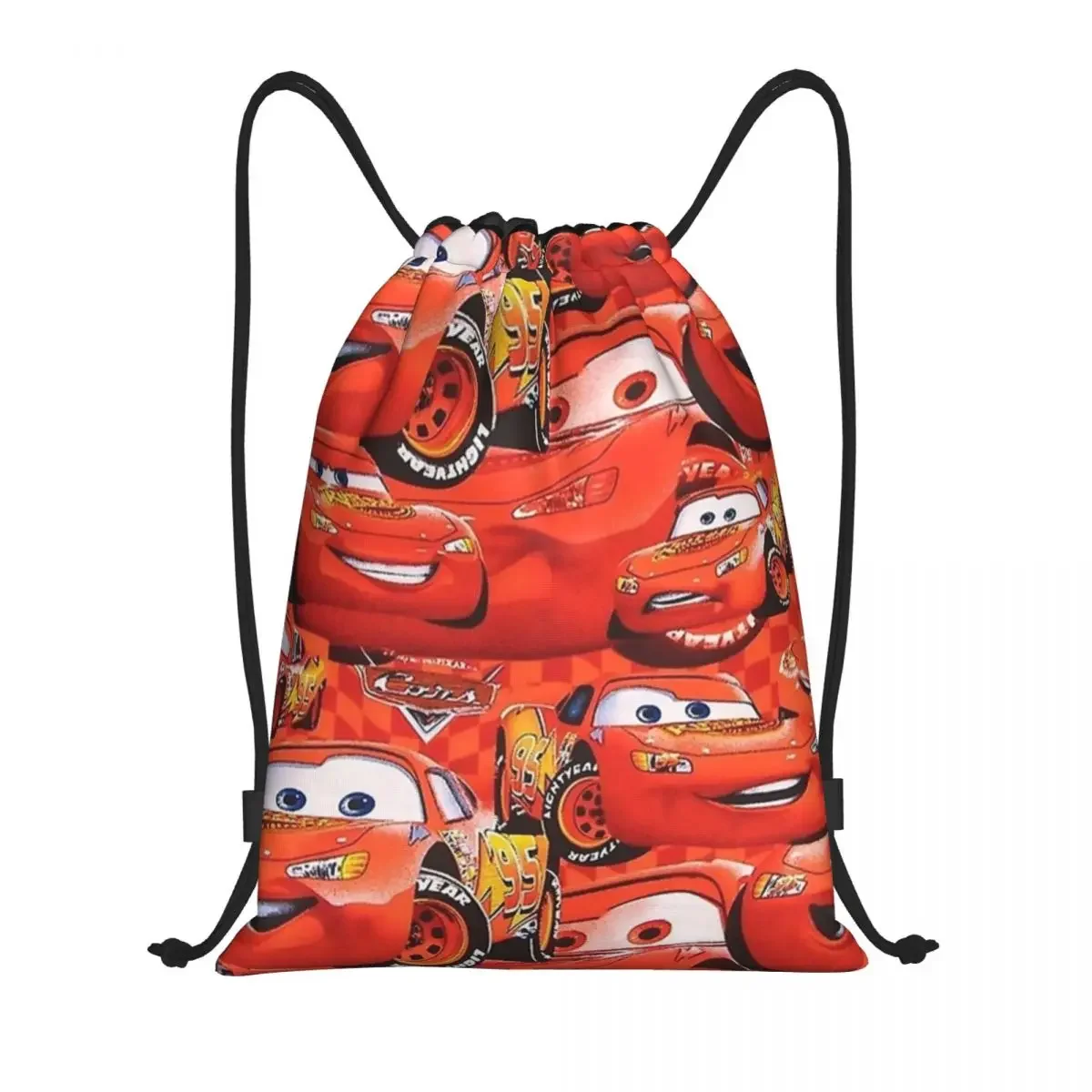 Lightning Mcqueen Cars Galaxy Bolsas con cordón Mochila deportiva Mochila de gimnasio Bolsas de cuerda para ejercicio