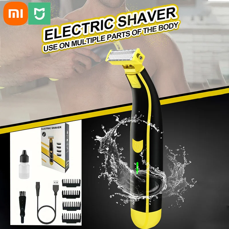 Xiaomi Haircut Mens Shaver Razor Sensitive Areas Shaving Machine Men Hair Removal Epilator Trimmer for Bikini Body