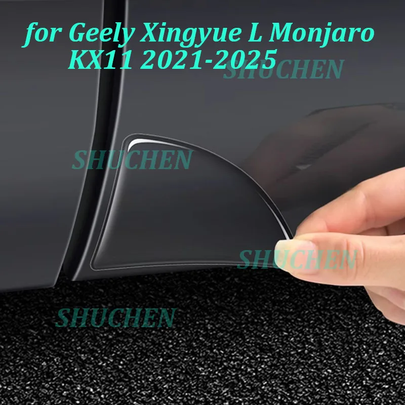

Car Door Corner Bumper Strip for Geely Xingyue L Monjaro KX11 2021-2025 Anti-collision Soft Rubber Trim Exterior Accessories