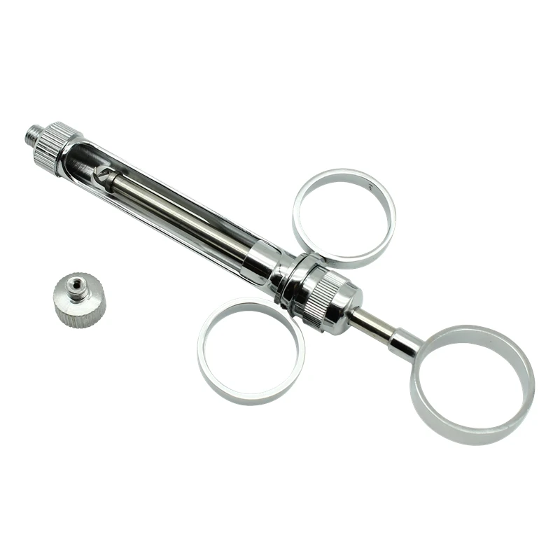 Dental Stainless Steel Intraligamental Syringe Pen-Style Aspirating Dental Surgical Instrument Dentist Injector Tool