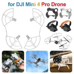 For DJI Mini 4 Pro Drone Propeller Guard Drone Hood Protective Cover Propeller Blade Fixed Protector Anti-Collision Accessories