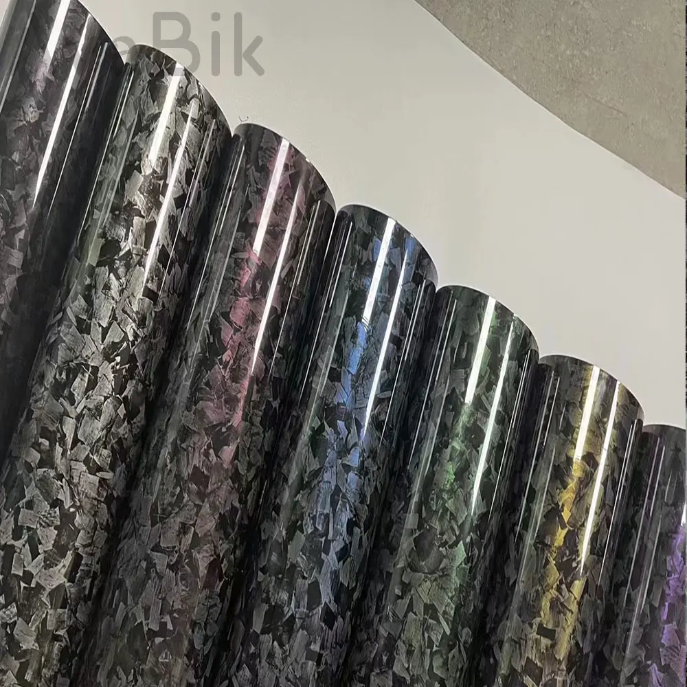 

High Gloss Light yellow Steel carbon Light Green Sticker Car Decal Carbon Film Car Tuning Stickers Motorcycle Vinyl wrapping