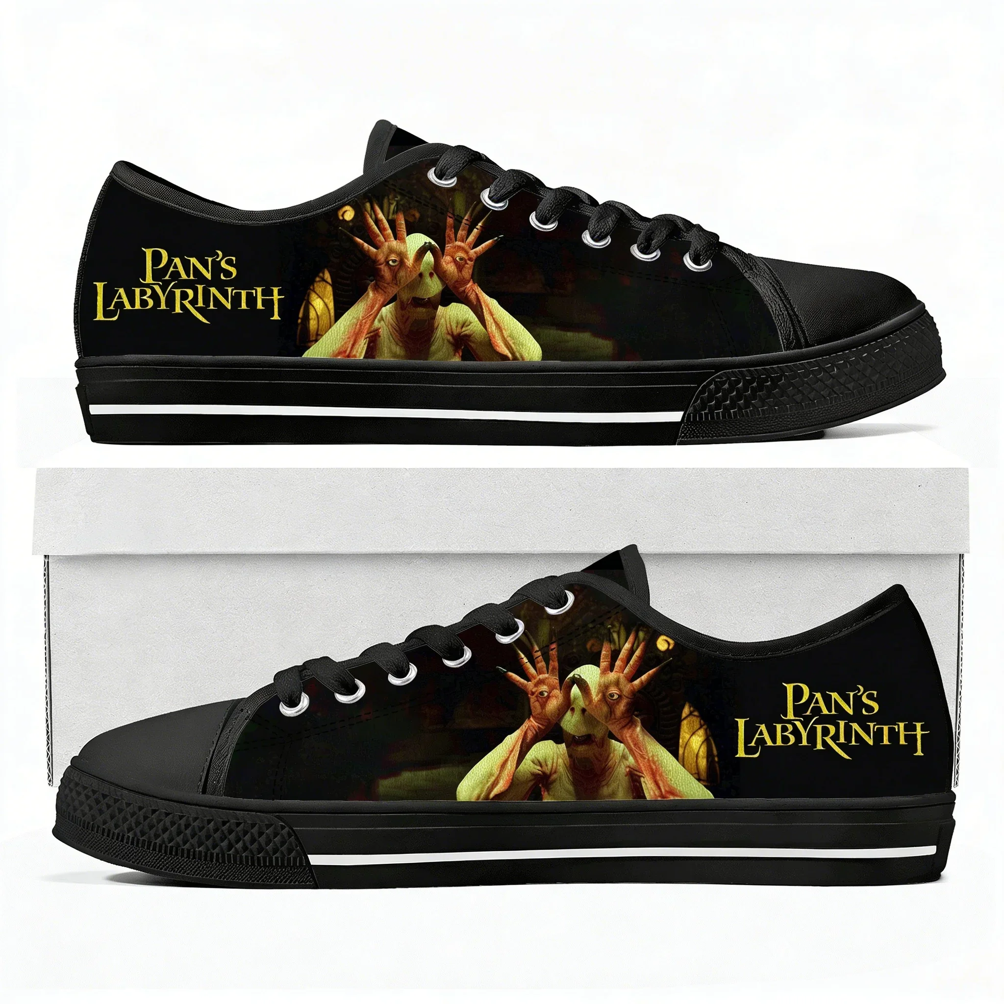 

Кроссовки Pans Labyrinth Movie Low Top для мужчин, женщин и подростков, высококачественные холщовые кроссовки, повседневная обувь для пар, обувь для самостоятельной кастомизации