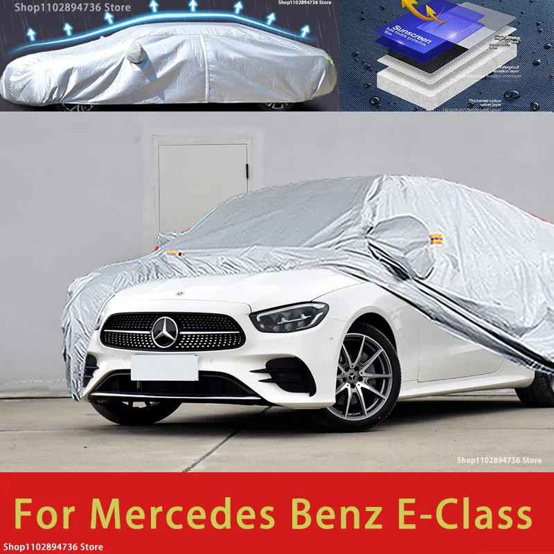 

For Mercedes Benz E-Class Car protective cover, sun protection, cooling protection, car clothing, car paint protection auto