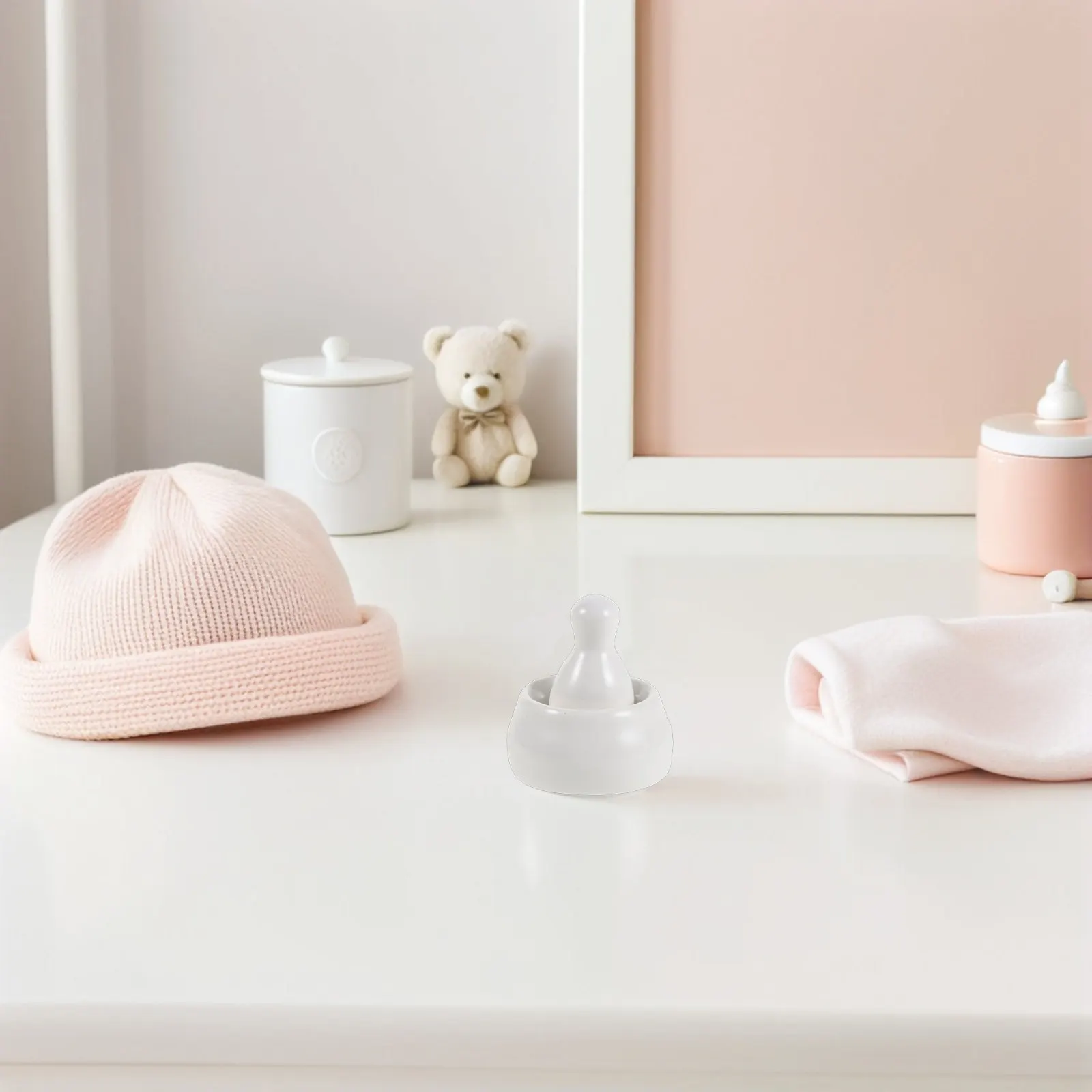 

1Set Small Ceramic Mortar Pestle Kit Smooth Texture Grinder Bowl for Infant Food Preparation Pill Crushing Nut Grinding