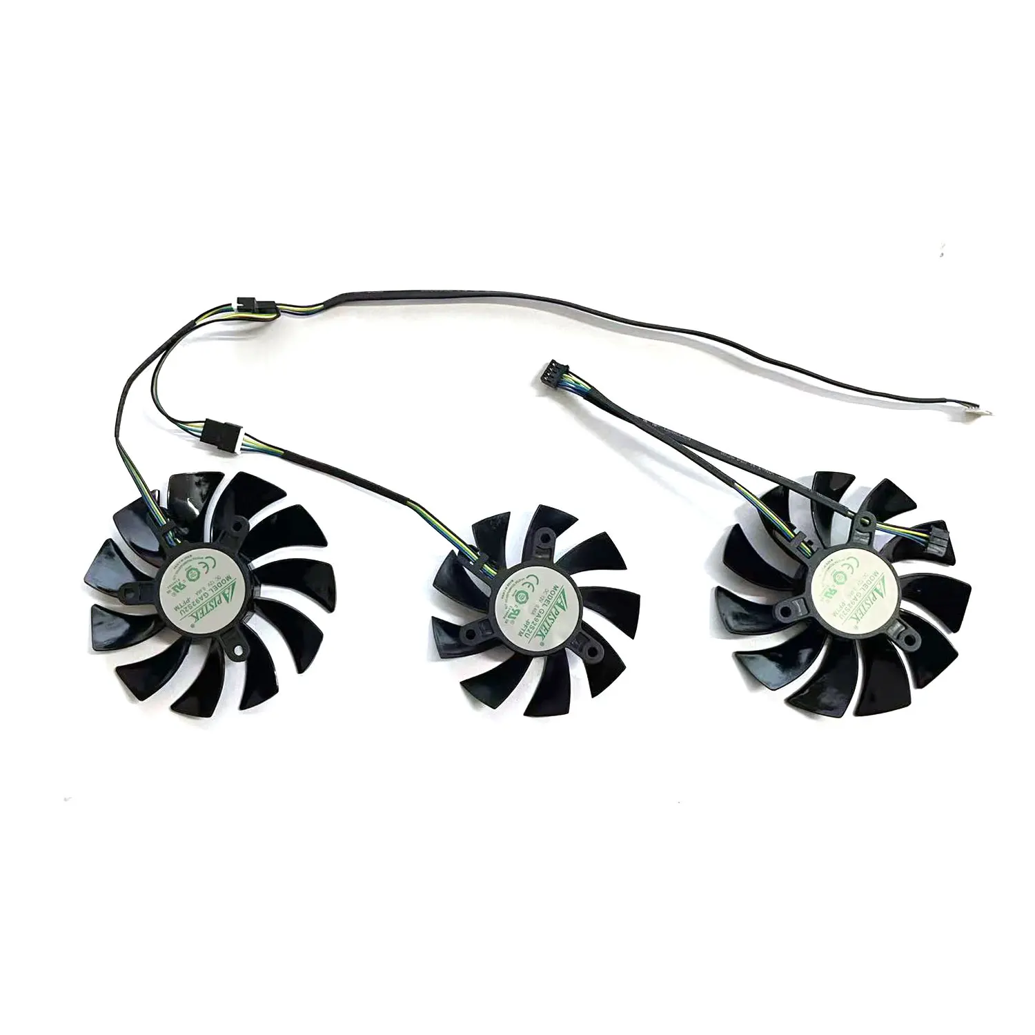 85 مللي متر GA92S2U 75 مللي متر GA82S2U 4PIN ل ZOTAC RTX3060 3060TI 3070 3070TI 3080 3080 3090 نهاية العالم OC بطاقة الرسومات