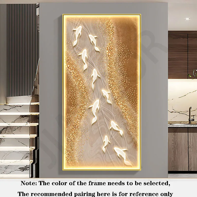 Home Entrance Door Facing LED Wall Lamp Room Interior Wall Lights Hanging  Decoration Decorated Paintings Corridor Background