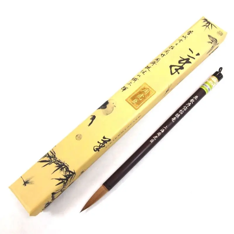 Weasel Hair Brush Pen Chinese Calligraphy Brushes Wang Xizhi Large Regular Script Running Script Calligraphy Brush Caligrafia