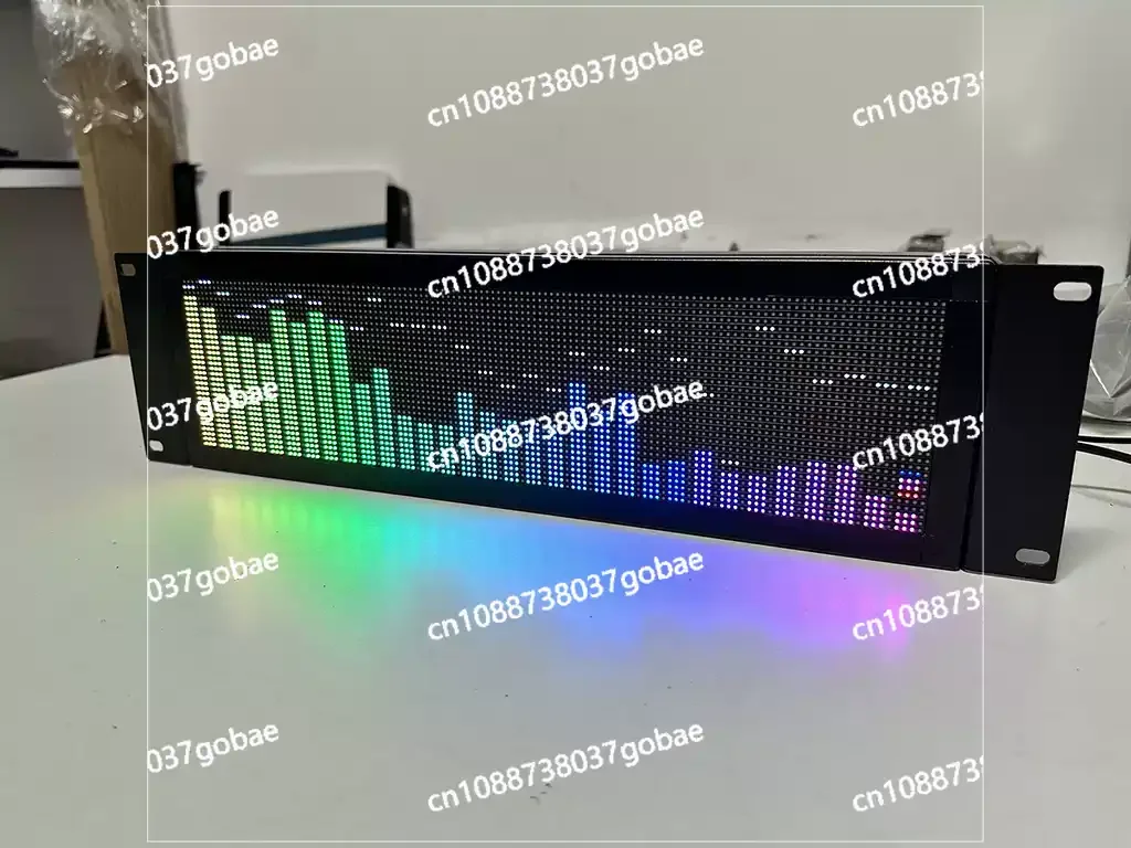 Rhythm Cabinet Professional Full Color Rack Music Spectrum Display RGB