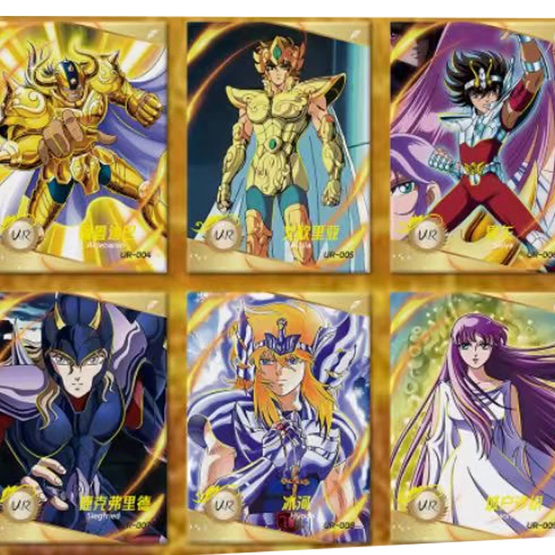 Saint Seiya Cards Booster Box DK Collection Cards Anime  Board Games 1Case 2Slayer  For Children Toys