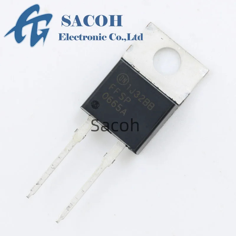 シリコンカーバイドショットキーダイオード、オリジナル、新品、ffsp0665a、ffsp0665b、ffsp0865a、ffsp0865b、ffsp0465a、から-220、6a、650v、5個/ロット