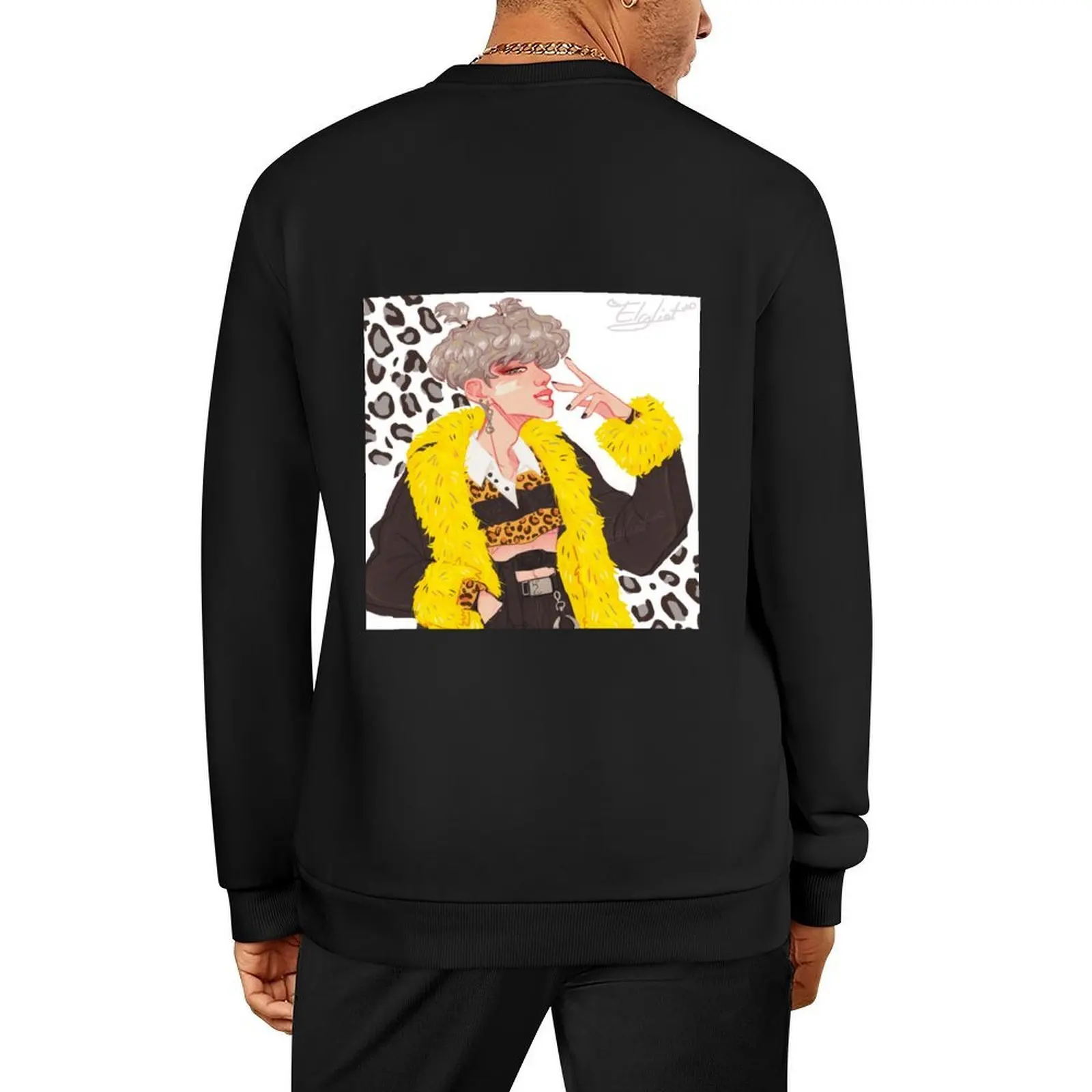 

A.C.E Byeongkwan Pullover men clothing men clothes japanese style mens clothing new sweatshirts