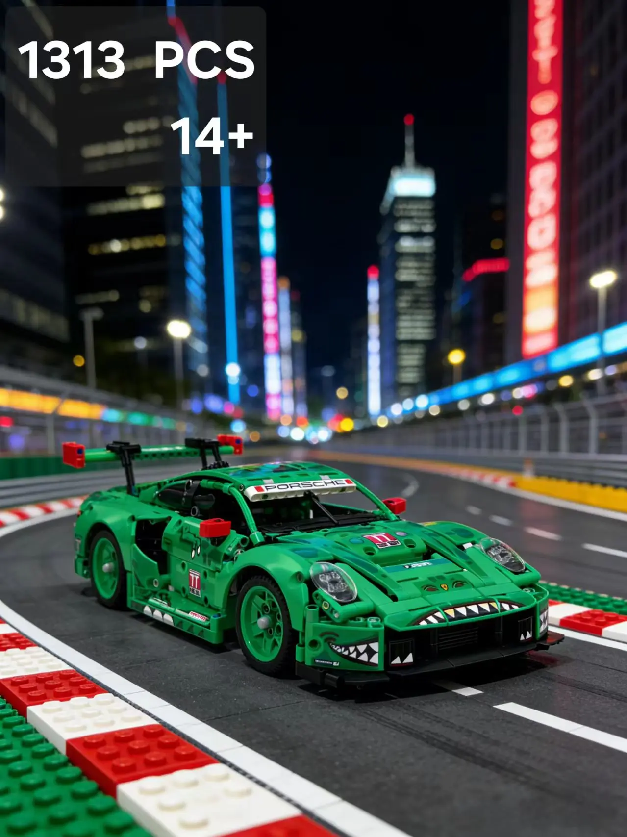 

Technical Super Racing Building Blocks Car Racing Sport Speed Vehicle Model City Mechanical Super Bricks Puzzle Toys Adult Gifts
