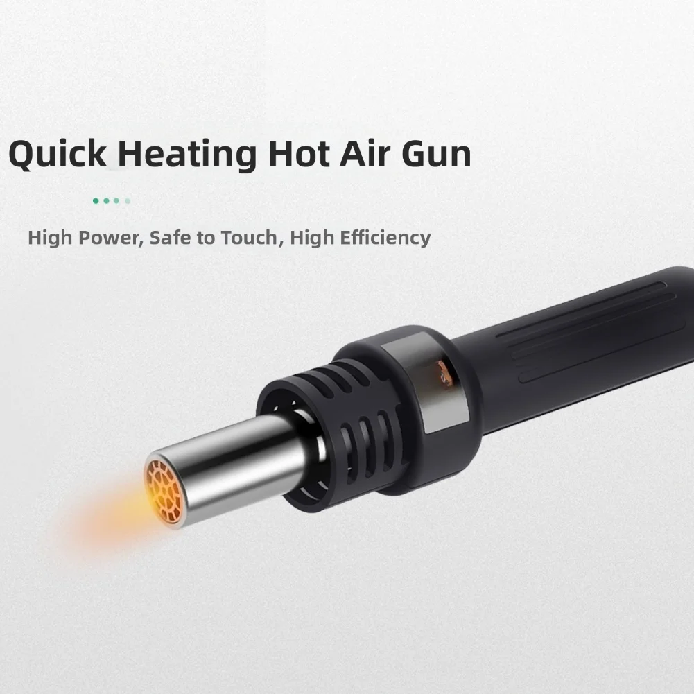 

Ручка станции для распайки горячим воздухом, совместимая с 858D 852D 8586B — быстрый нагрев и надежная обработка для точной пайки