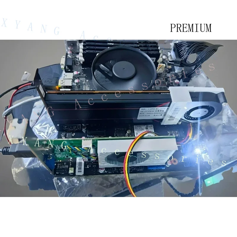 N+ 60mm Turbo Cooling Fan Add-on for Huawei Atlas 300I V Low-Profile AI Inference Accelerator Card