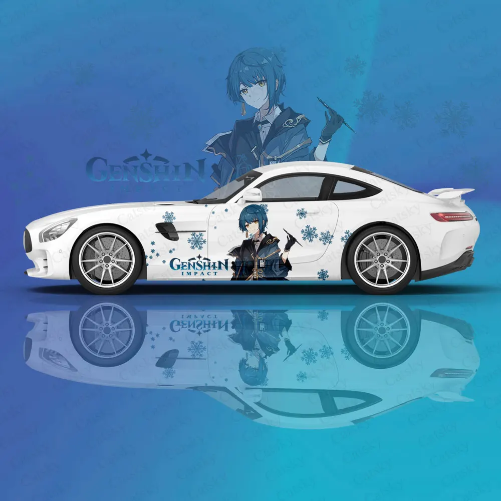 

Xingqiu - Genshin Impact Car Body Sticker Anime Itasha Vinyl Car Side Decal Sticker Car Decor Sticker Car Protective Film