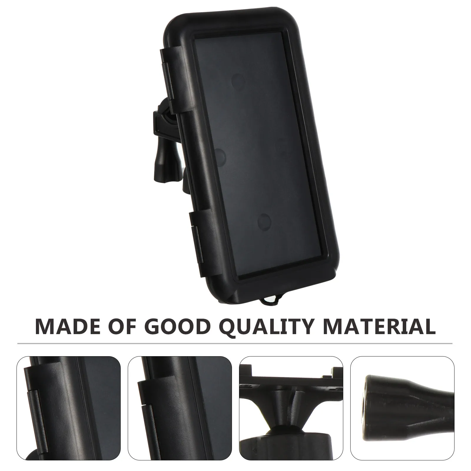 

1 шт. Водонепроницаемый держатель для телефона на мотоцикл – надежная подставка для телефона для велопрогулок, подходит для всех рулей и рукояток