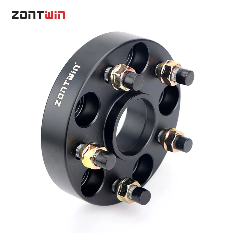 2Pieces 15/20/25/30/35mm PCD 5x120 CB 64.1mm Wheel Spacer Adapter 5 Lug For Honda Civic Type R Tesla Model S/Model X M14xP1.5