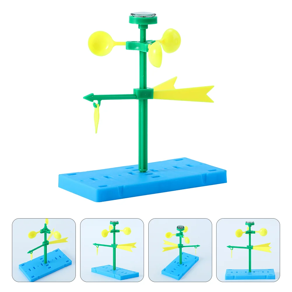 Wind Vane การทดลองอุปกรณ์เสริม DIY ของเล่นวิทยาศาสตร์การศึกษารุ่นหัตถกรรมของเล่นเด็ก