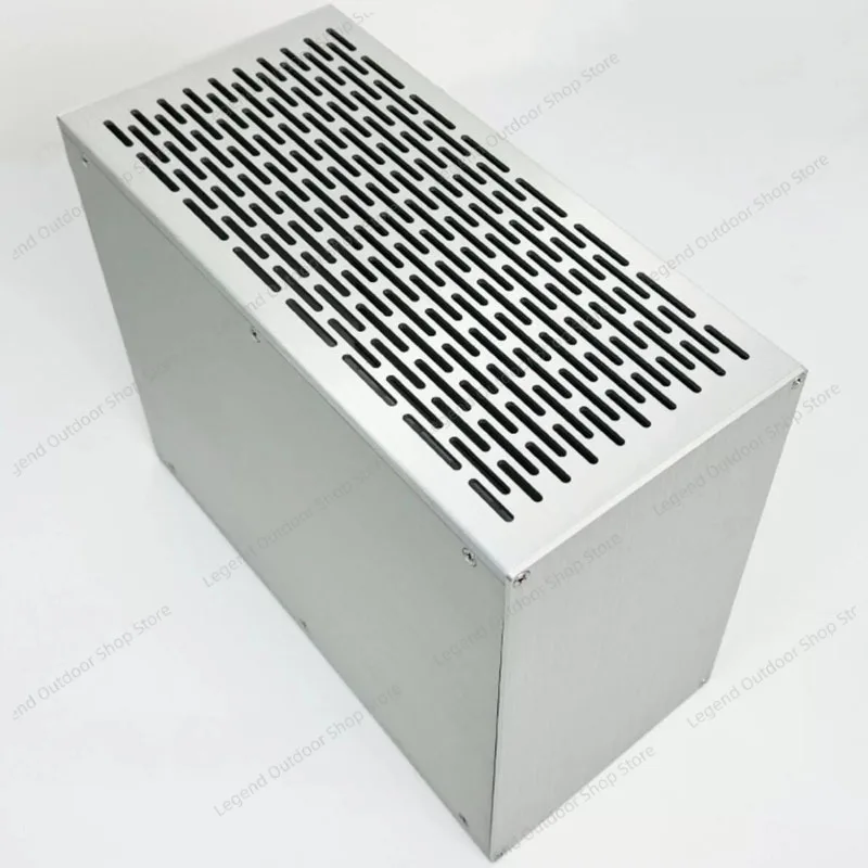 DIY Tube Amplifier Enclosure Full Aluminum Power Filter Chassis Case for Audio Amp