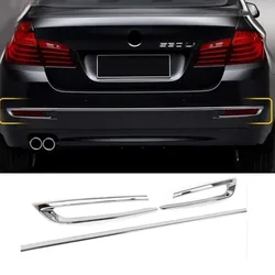 Rear bumper decorative chrome strip For BMW 5 Series 525 520 2014-2017