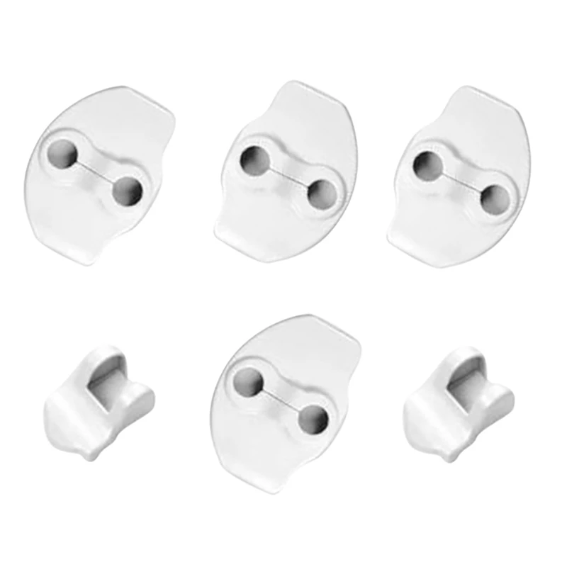 For Tesla Model 3 Door Lock Cover Protector Latches Door Stopper Covers Set Of 6 Interior Accessories