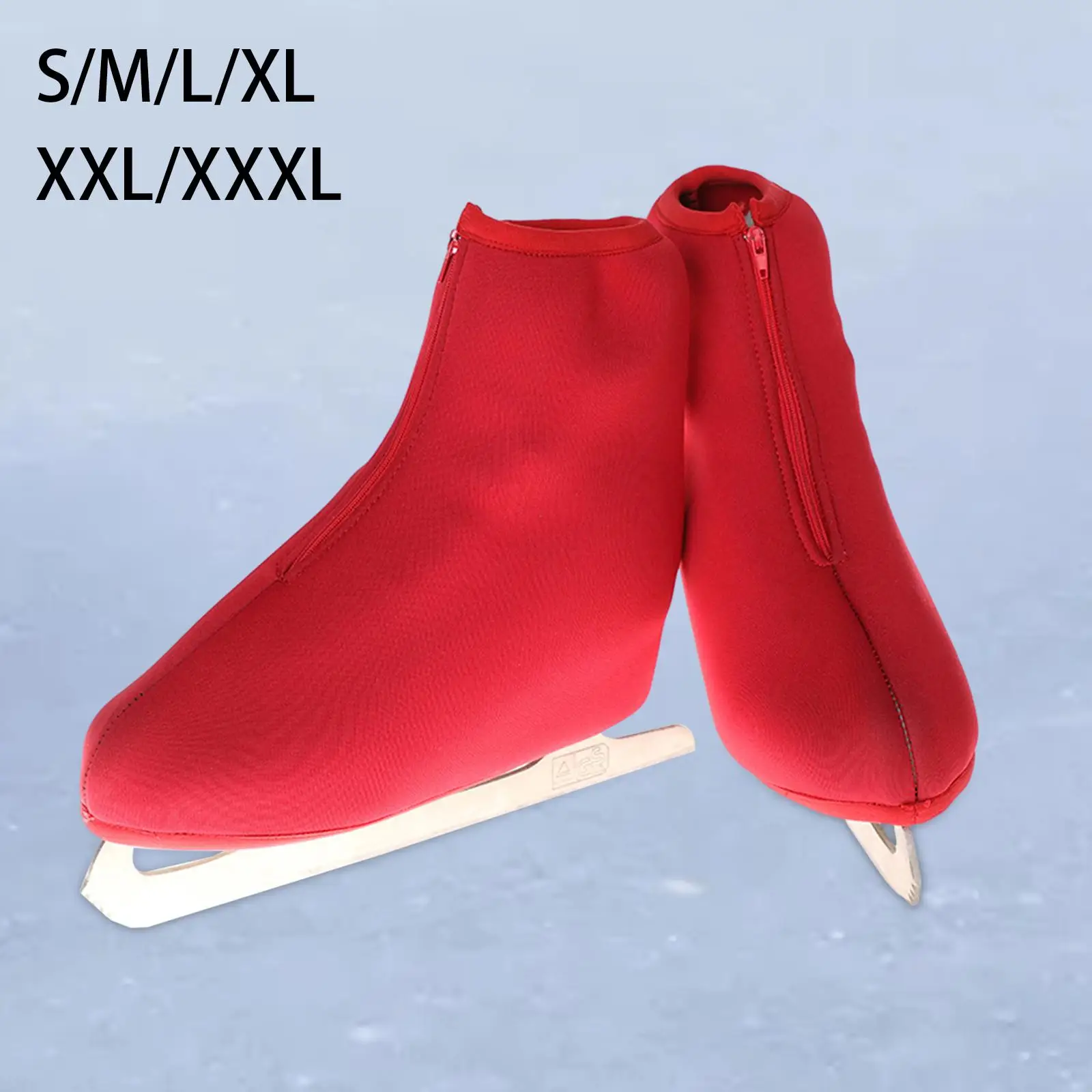 1 paio di copriscarpe da Skate, copriscarpe da uomo, copriscarpe da pattinaggio artistico in Neoprene leggero per pattinaggio su ghiaccio