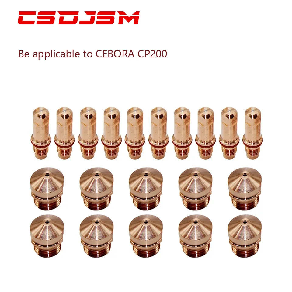 Cebora Cp200 C1367 Elektrode C1842 C1843 C1844 C1845 Mondstuk Plasma Tips Cutsing Fakkel