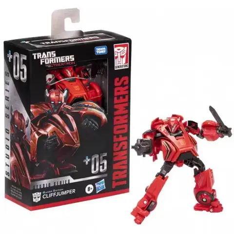 New Transformers Studio Series Gamer Edition 05 Voyager SS GE 05 Cliffjumper Action Figure Robot Toy Gift Hobbie Anime Figures