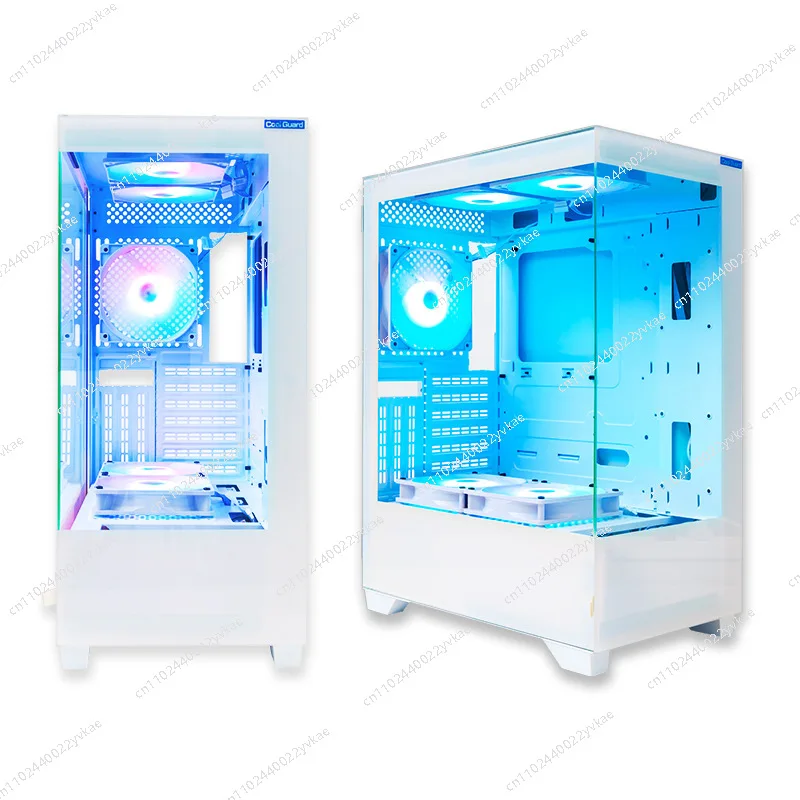 

DH10 Sea View Room Full Side Transparent Chassis Computer Desktop Game Chassis Adapted to main board ATX/Micro-ATX
