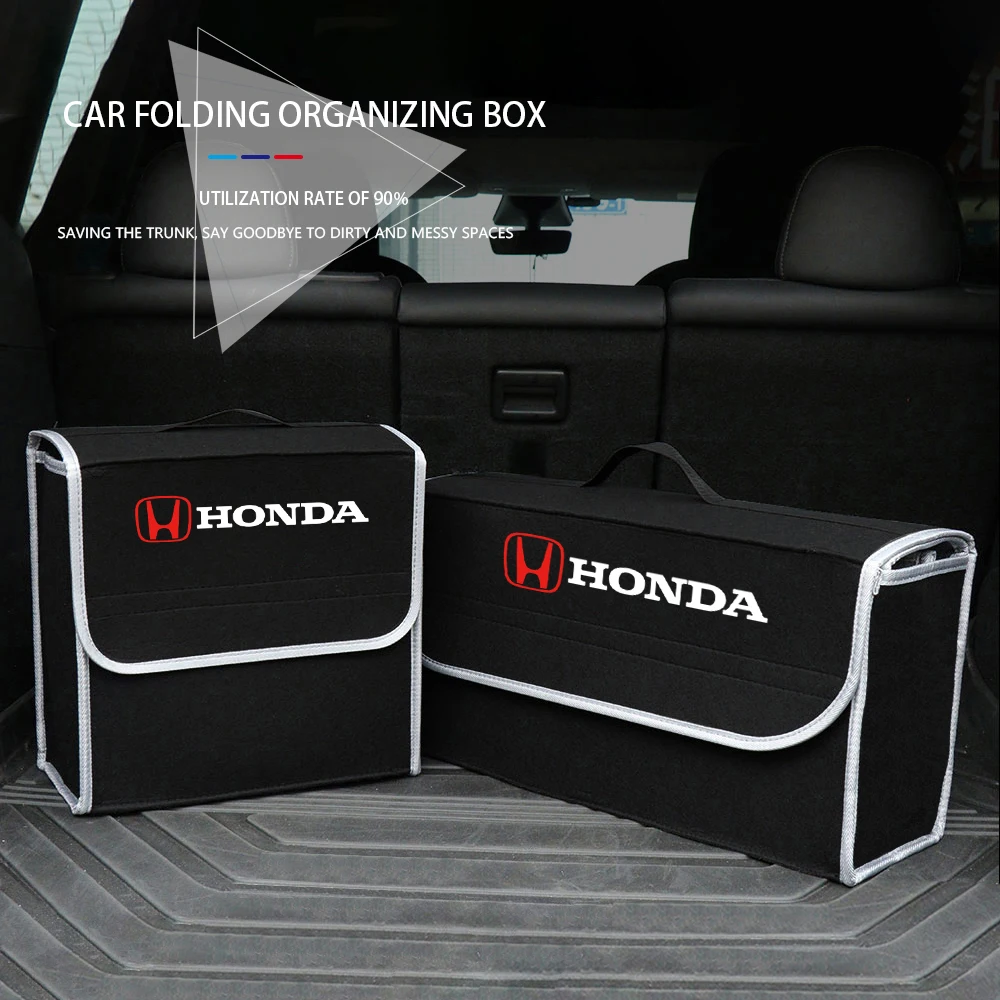 Car Trunk Organizer Box Large Capacity Folding Storage Bag For Honda civic accord fit jazz pilot CRV odyssey passport city HRV