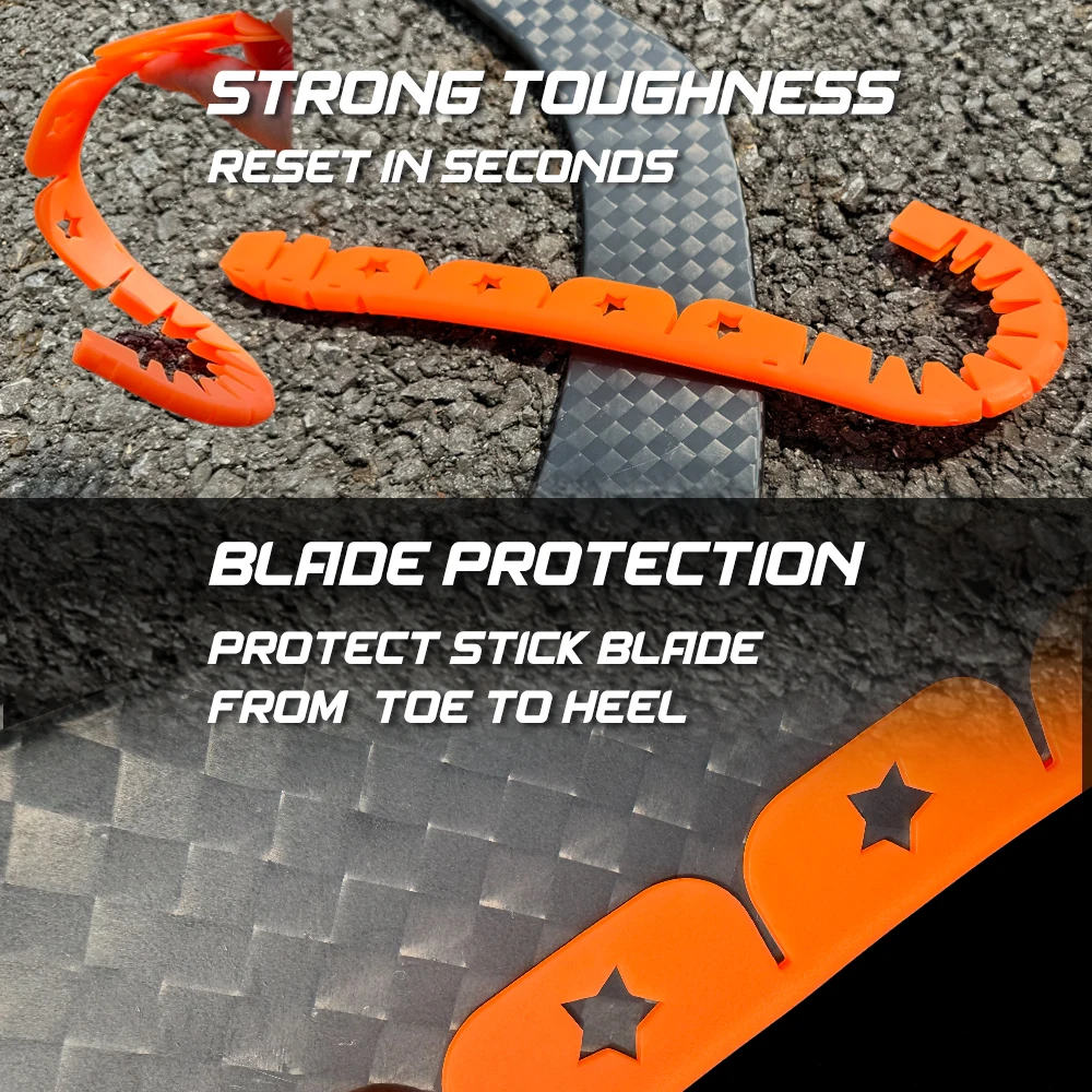 UICE 5pcs Set Ice Hockey Stick Blade Protector PP Material Hockey Training Equipment For Ice Hockey Practice Accessories